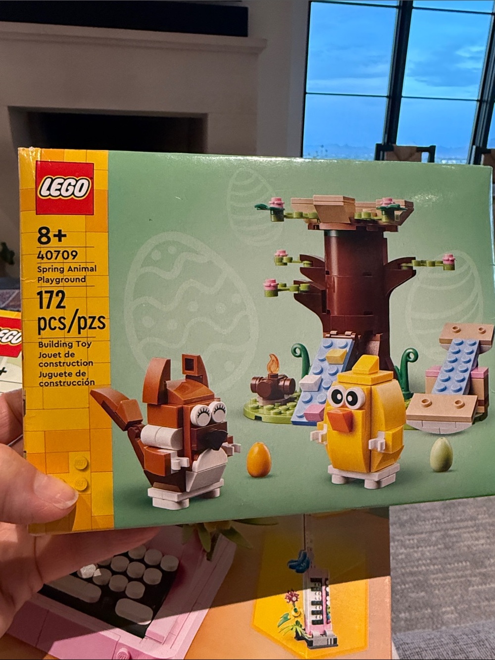 LEGO Spring Animal Playground Set — Yellow, Brown & Green